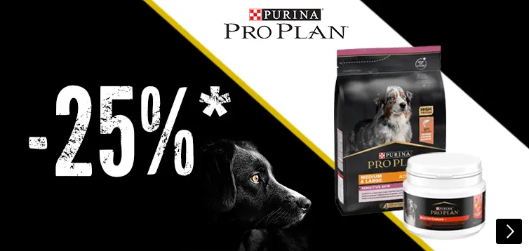 Proplan hondenvoer en supplementen 15 tm 25% korting DOG